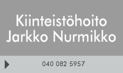 Kiinteistöhoito Jarkko Nurmikko, om. Jarkko Nurmikko logo
